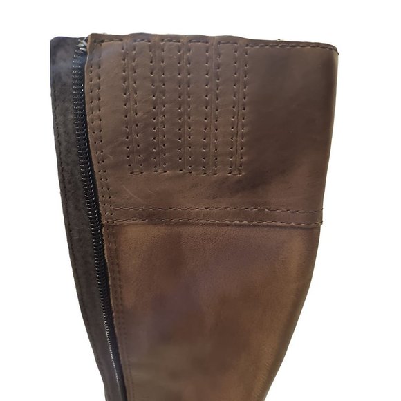 🎁 Born Fannar Leather Knee High Boot New‎ store display Woman's Size 7 - Picture 13 of 16